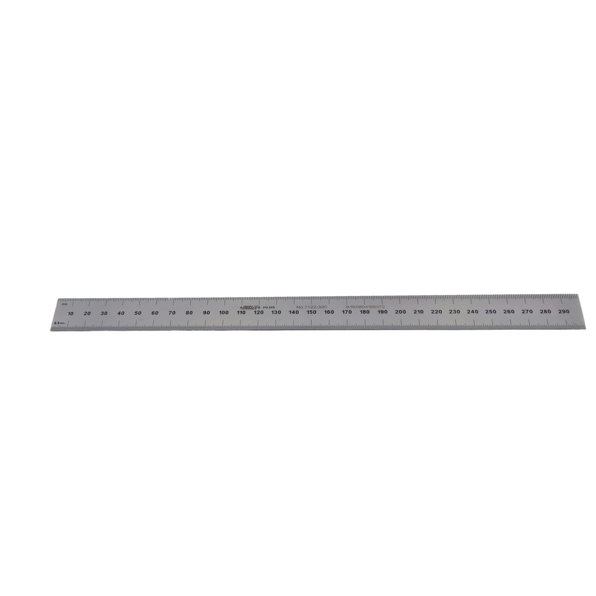 Insize Stainless Steel Ruler 300mm Metric Rule Series 7122-300 - Twin Eagle Imports