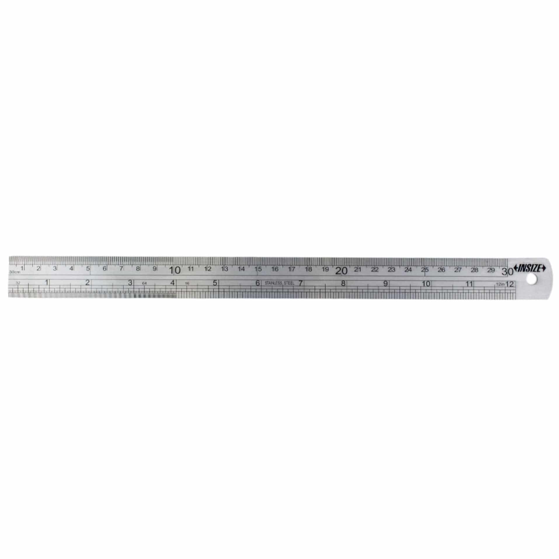 Insize Stainless Steel Ruler 300mm/12" Range Series 7110-300 - Twin Eagle Imports