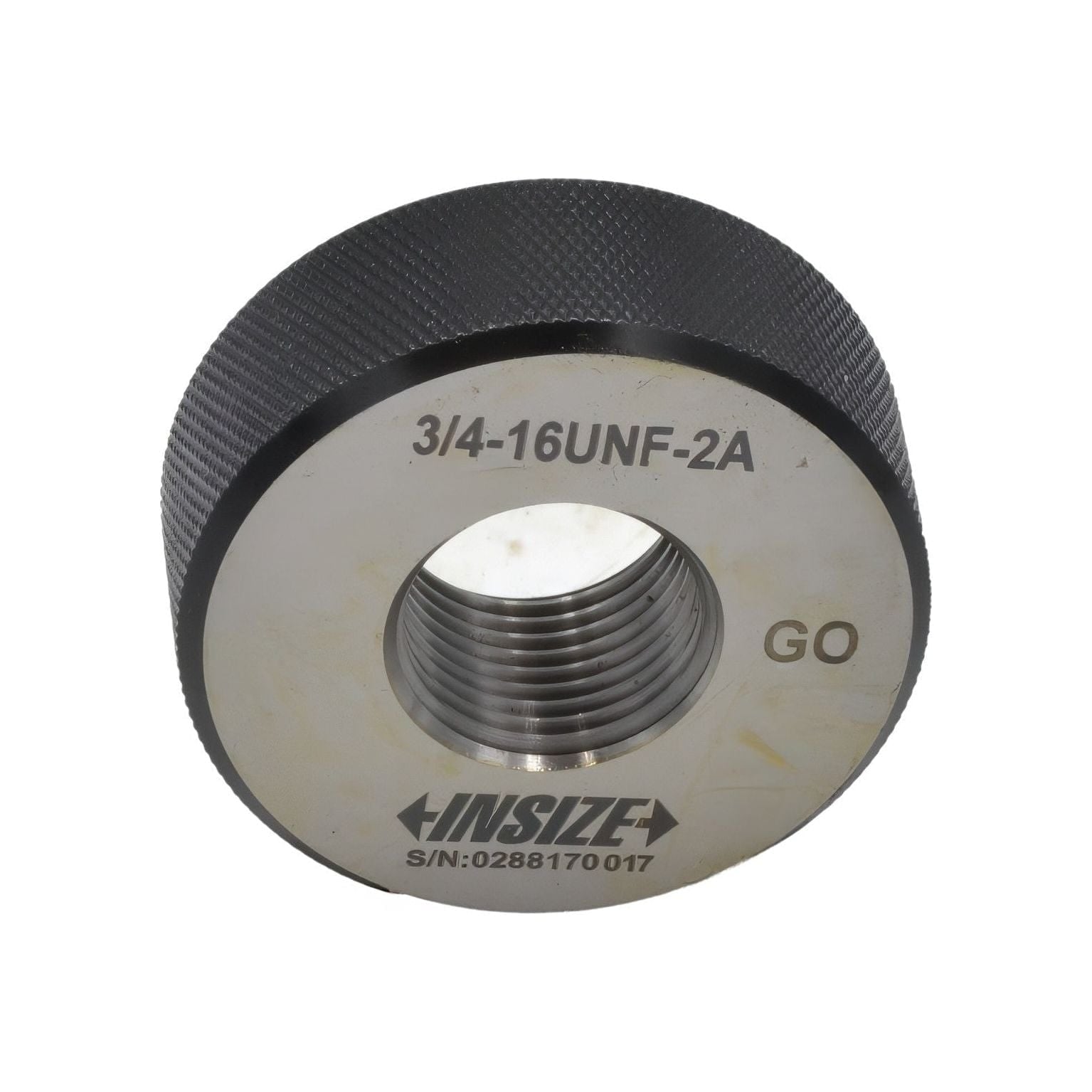 Insize Thread GO Ring Gauge 3/4"-16 UNF Series 4121-3B2 - Twin Eagle Imports