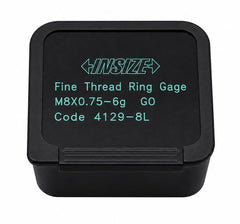 Insize Thread GO Ring Gauge M8 x 0.75mm Series 4139-8L - Twin Eagle Imports