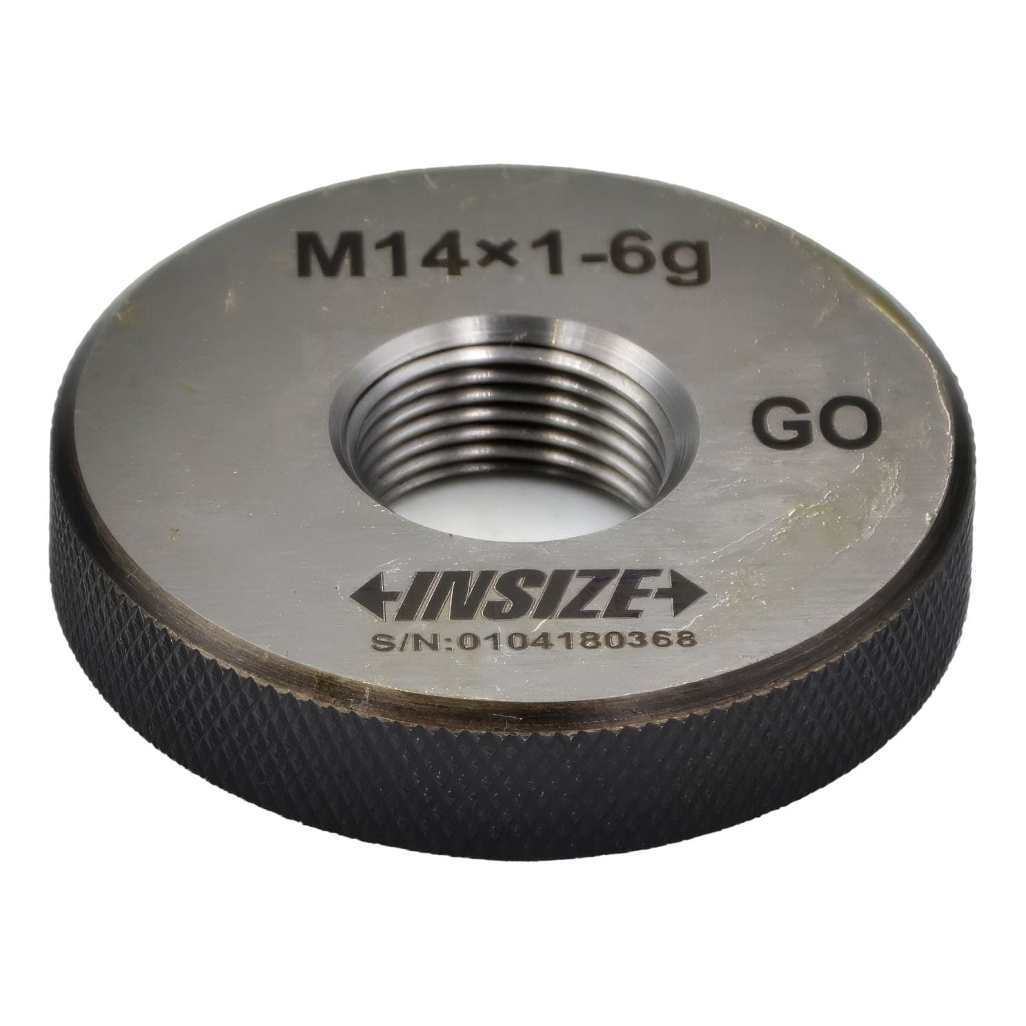 Insize Thread Ring Gauge M14x1-6g Fine Series 4129-14P - Twin Eagle Imports