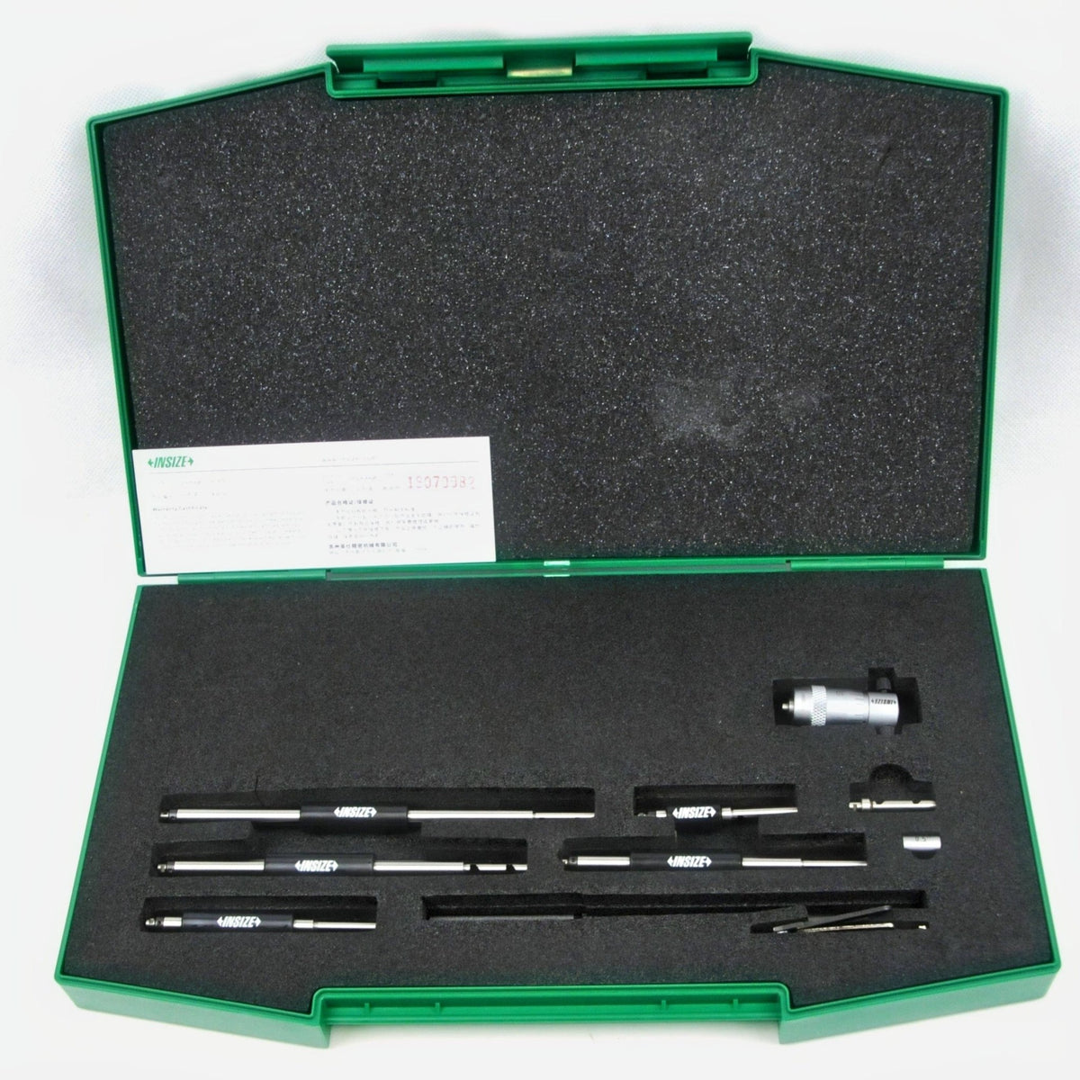 Insize Tubular Inside Micrometer 2-8" Range Series 3221-8 - Twin Eagle Imports