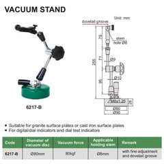 Insize Vacuum Stand Series 6217-B - Twin Eagle Imports