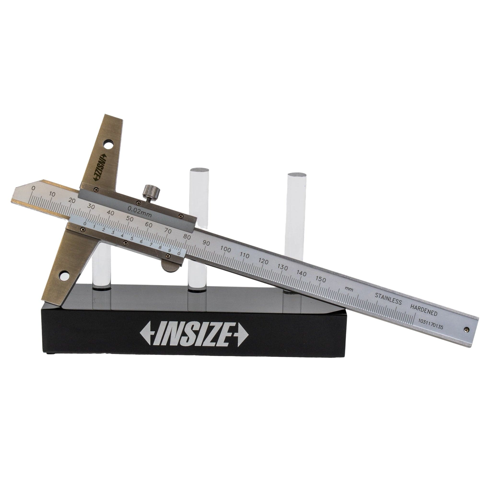 Insize Vernier Depth Gauge 0-150mm Range Series 1247-1501 - Twin Eagle Imports