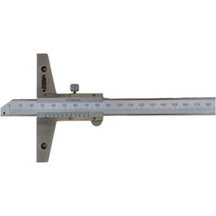 Insize Vernier Depth Gauge 0-200mm Range Series 1247-200 - Twin Eagle Imports