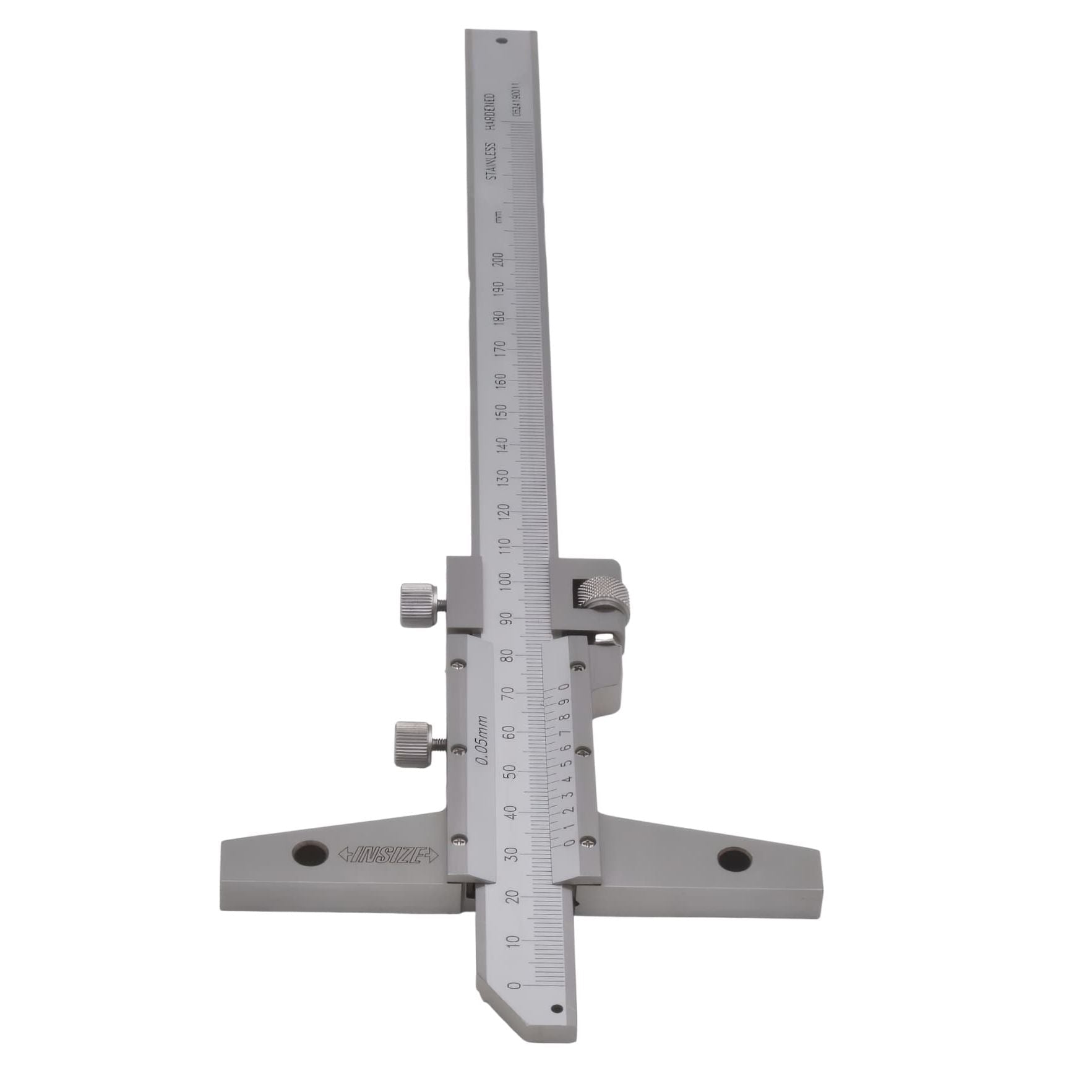 Insize Vernier Depth Gauge 0-200mm Range Series 1249-200 - Twin Eagle Imports