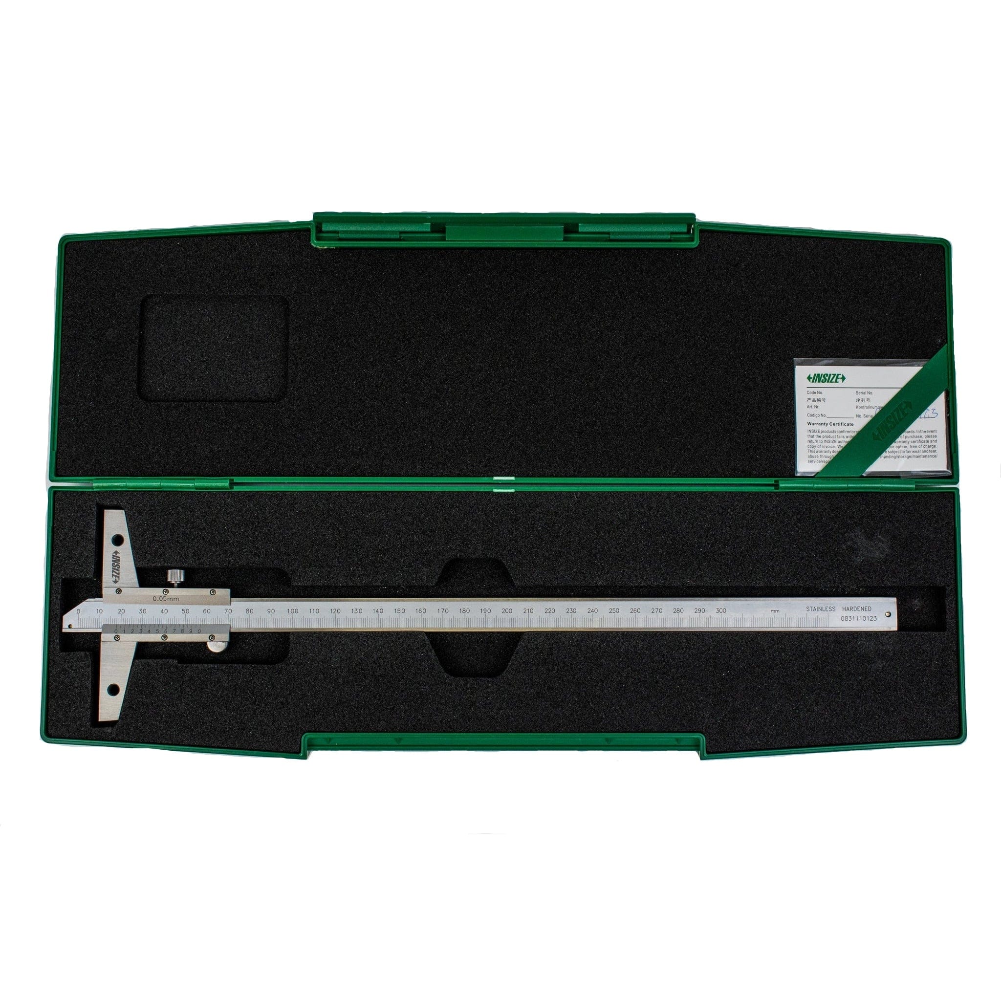 Insize Vernier Depth Gauge 0-300mm Range Series 1247-300 - Twin Eagle Imports