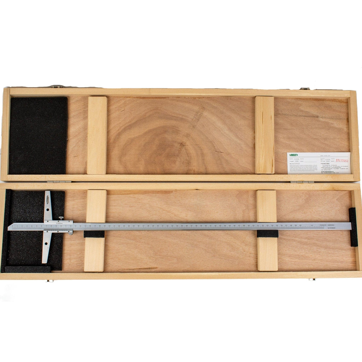 Insize Vernier Depth Gauge 0-600mm Range Series 1247-600 - Twin Eagle Imports