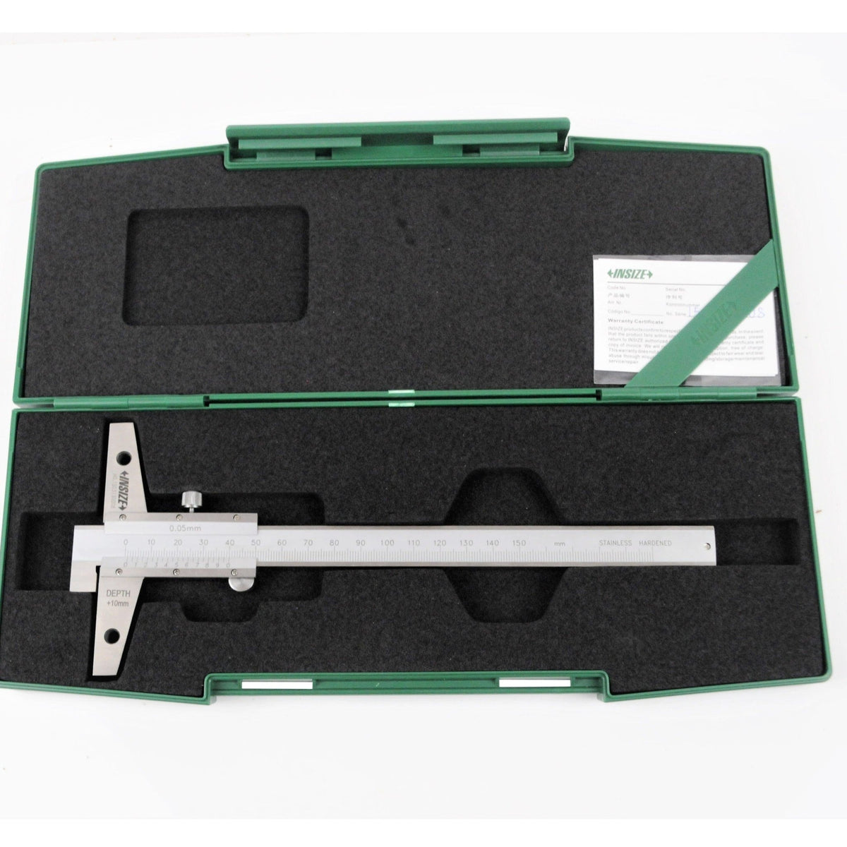 Insize Vernier Hook Depth Gauge 0-300mm Range Series 1248-3001 - Twin Eagle Imports