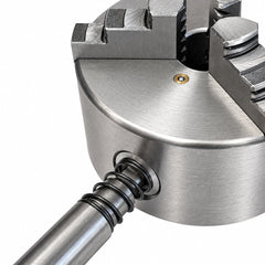 K11-125 3-Jaw 125mm Self-Centering Manual Lathe Chuck - Twin Eagle Imports