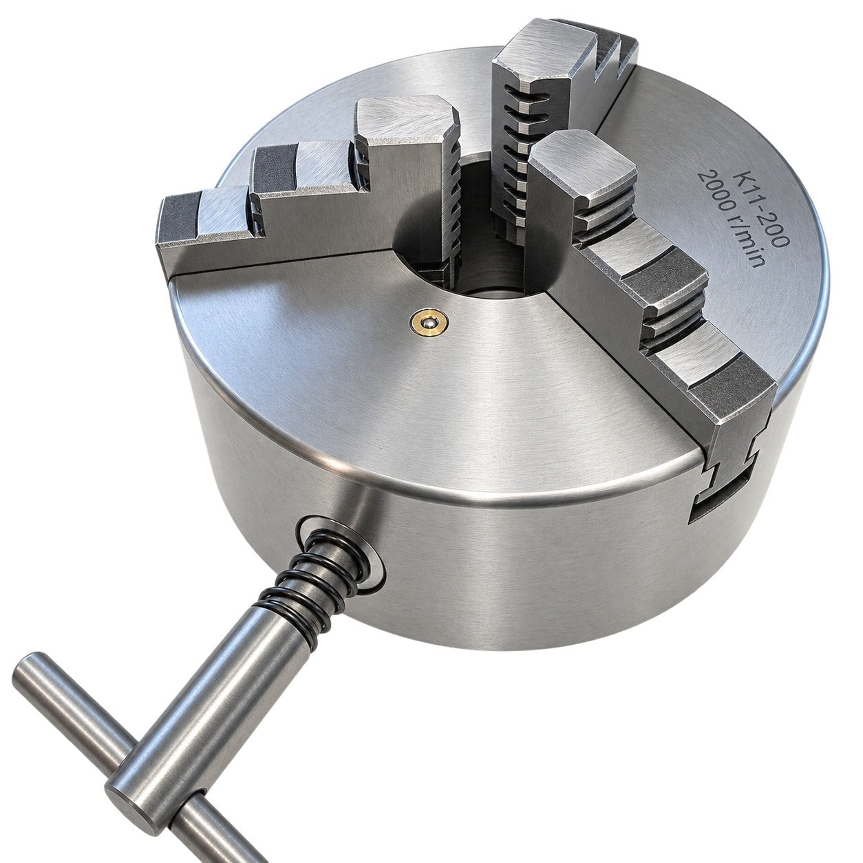 K11-200 3-Jaw 200mm Self-Centering Manual Lathe Chuck - Twin Eagle Imports