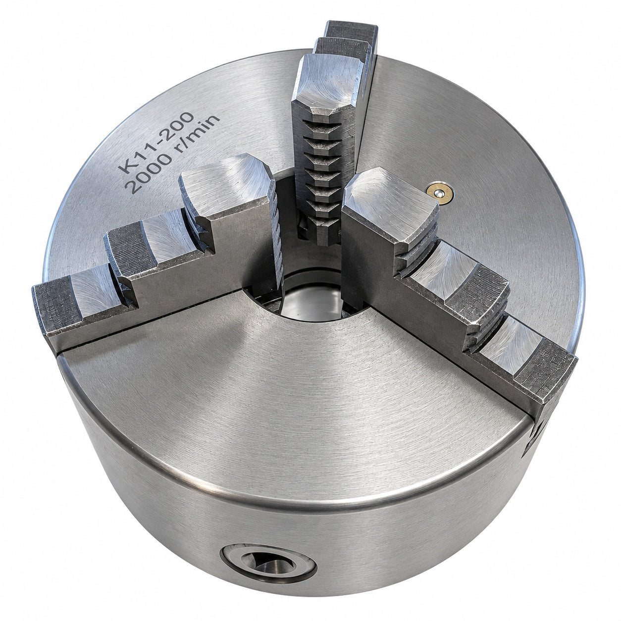 K11-200 3-Jaw 200mm Self-Centering Manual Lathe Chuck - Twin Eagle Imports