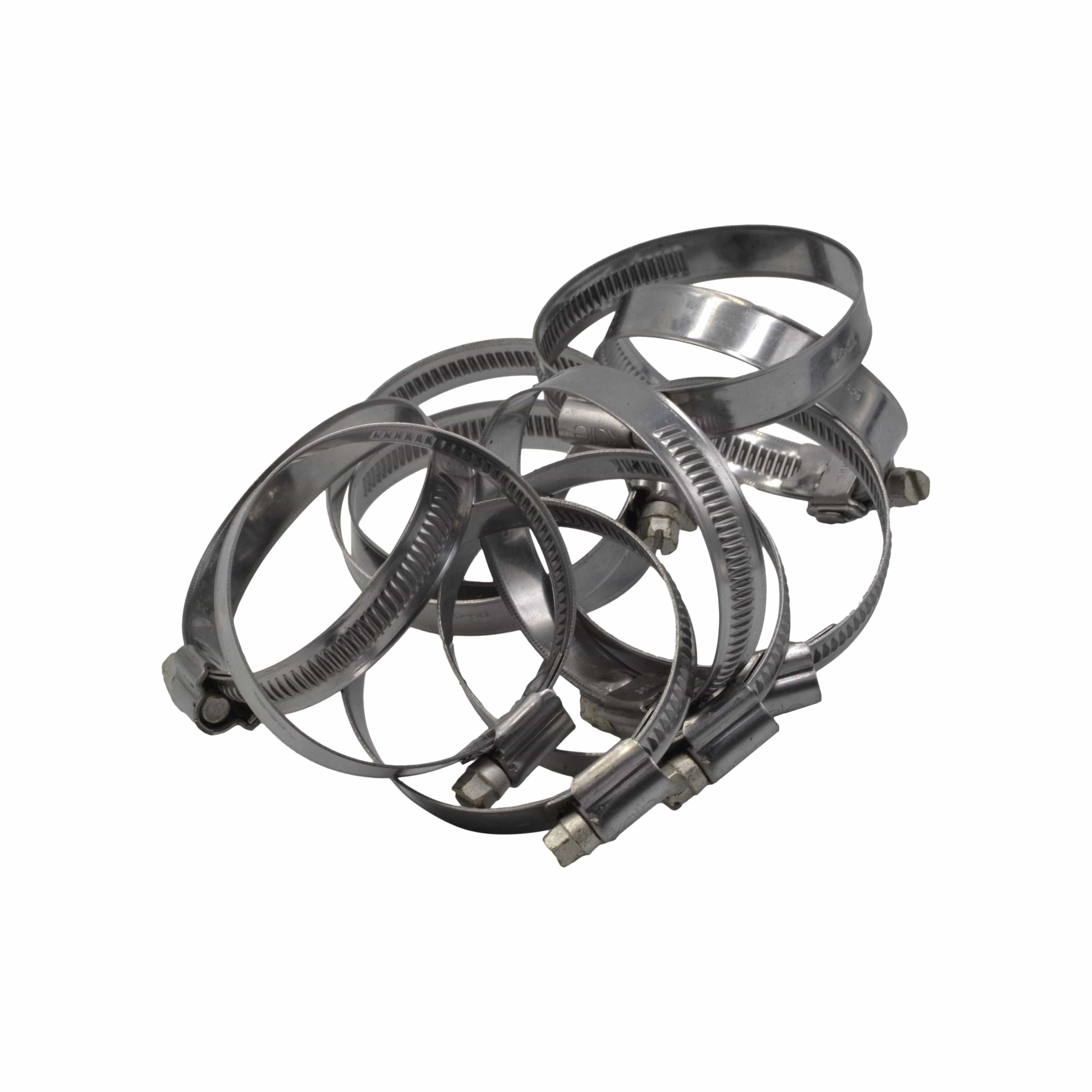 Kale Grab Kits 10 Piece Kale 304 Stainless Steel 40-60mm Worm Drive Hose Clamp