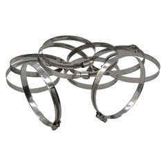 Kale Grab Kits 10 Piece Kale 304 Stainless Steel 90-110mm Worm Drive Hose Clamp