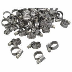 Kale Grab Kits 50 Piece Kale 304 Stainless Steel 8-16mm WD9 Worm Drive Hose Clamp