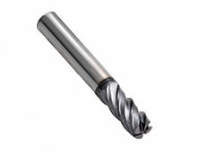KYOCERA ASIA PACIFIC PTE LTD CARBIDE ENDMILL Kyocera SGS 46459 10mm 4 Flute Ti-NAMITE-A AlTiN Corner Radius End Mill