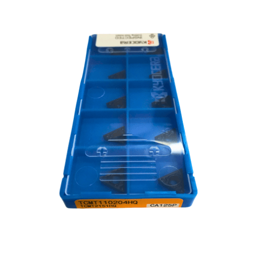KYOCERA ASIA PACIFIC PTE LTD INSERT 10pc Kyocera TCMT110204HQ CA125P – Turning Insert (Roughing, HQ Chipbreaker)