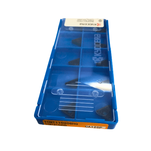 KYOCERA ASIA PACIFIC PTE LTD INSERT 10pc Kyocera TCMT110208HQ CA125P – Turning Insert (Roughing, HQ Chipbreaker)