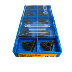 KYOCERA ASIA PACIFIC PTE LTD INSERT 10pc Kyocera TNMG160408PMG CA125P – Turning Insert (Medium-Roughing, PMG Chipbreaker)