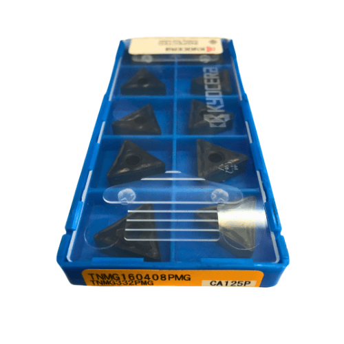 KYOCERA ASIA PACIFIC PTE LTD INSERT 10pc Kyocera TNMG160408PMG CA125P – Turning Insert (Medium-Roughing, PMG Chipbreaker)