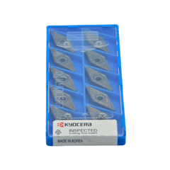 KYOCERA ASIA PACIFIC PTE LTD INSERTS 10 pc Kyocera VNMG160408MQ PR1535 – Turning Insert (Finishing to Medium, MQ Chipbreaker)