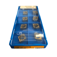 KYOCERA ASIA PACIFIC PTE LTD INSERTS 10pc Kyocera CCMT09T304HQ CA025P – Turning Insert (Finishing-Medium, HQ Chipbreaker)