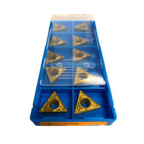 KYOCERA ASIA PACIFIC PTE LTD INSERTS 10pc Kyocera TCMT16T304HQ CA525 – Turning Insert (Finishing to Medium, HQ Chipbreaker)