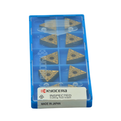 KYOCERA ASIA PACIFIC PTE LTD INSERTS 10pc Kyocera TNMG160404PS CA025P – Turning Insert (Medium to Roughing, PS Chipbreaker)