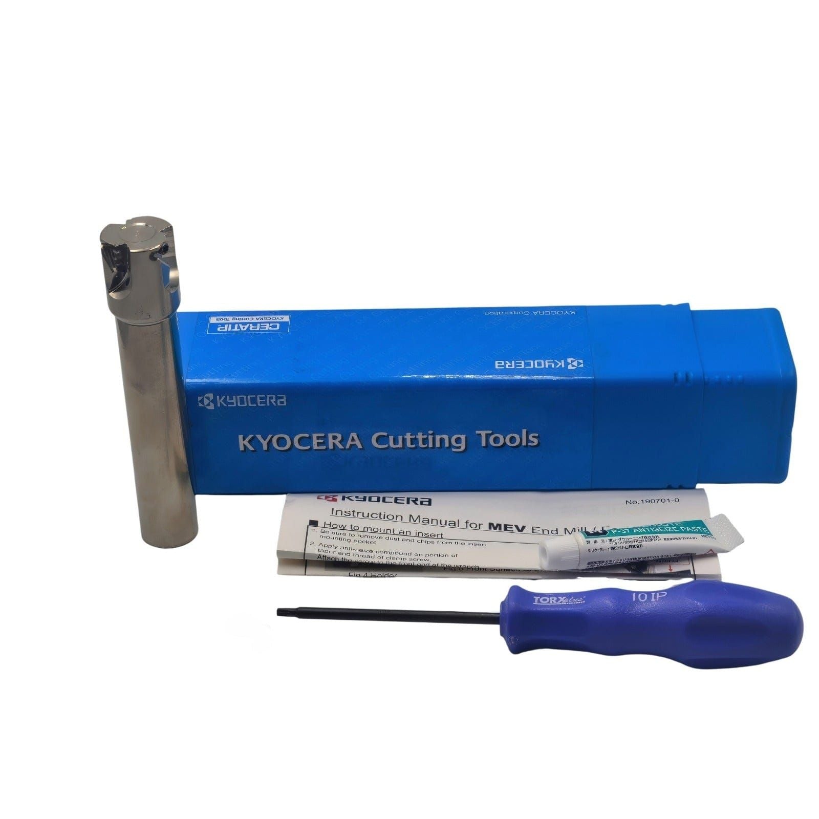 KYOCERA ASIA PACIFIC PTE LTD TOOL HOLDERS Kyocera MEV25-S20-06-3T – Ø25 mm Indexable Shoulder Milling Toolholder (THN08480)