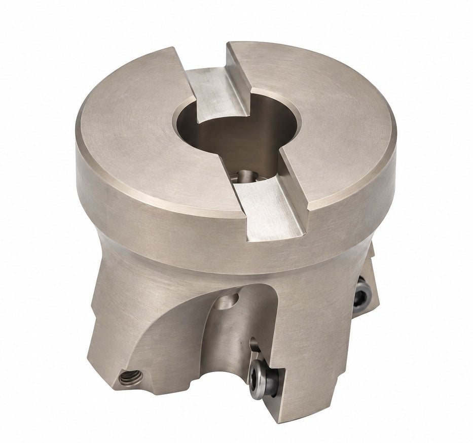 Kyocera MFH063R-14-4T-22M 63mm Milling Toolholder (4 Inserts 22mm Bore Internal Coolant) - Twin Eagle Imports