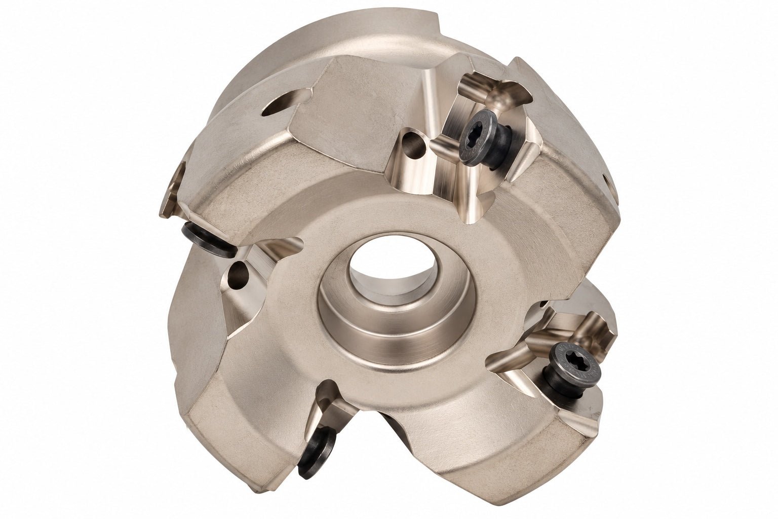 Kyocera MFWN90063R-4T-M 63mm Milling Toolholder (4 Inserts 22mm Bore Internal Coolant) - Twin Eagle Imports