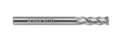Kyocera SGS 40121 3mm 4 Flute Bright Uncoated Long Carbide Square End Mill - Twin Eagle Imports