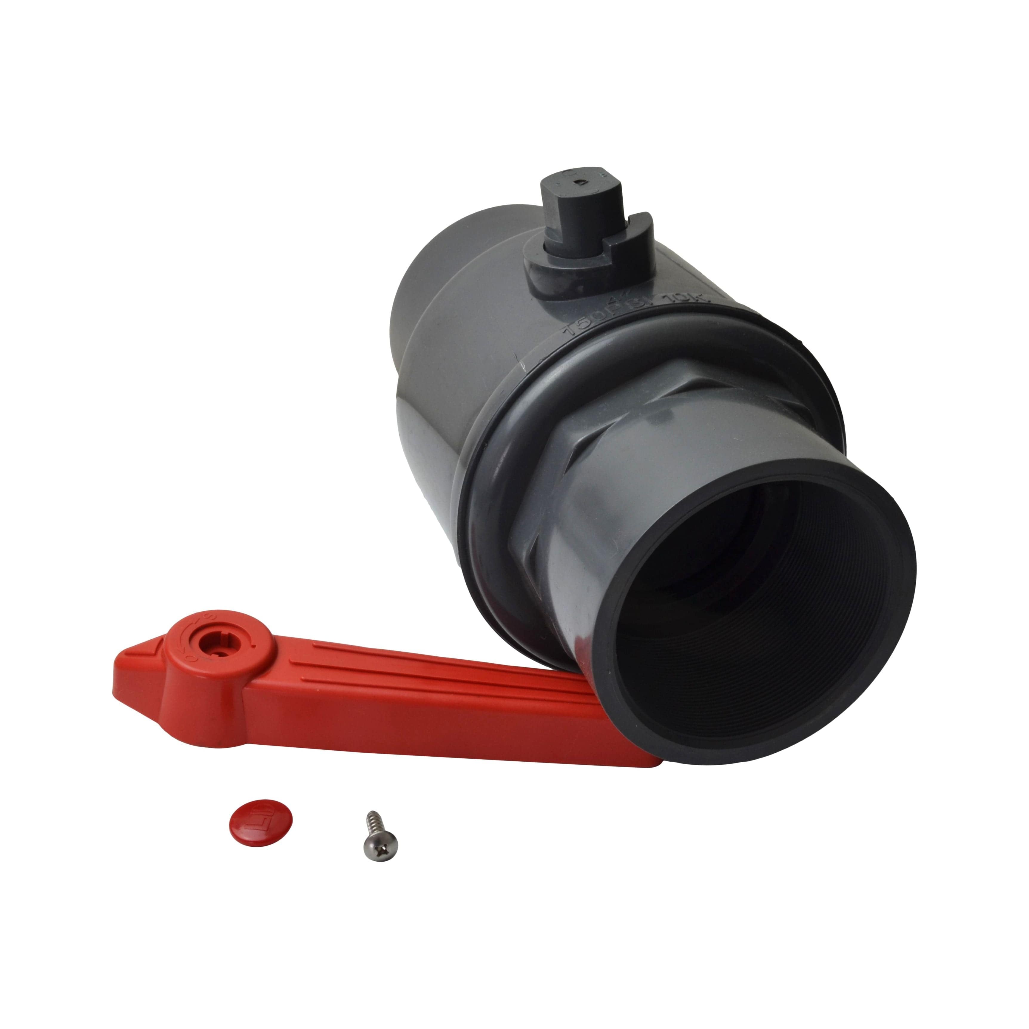 LD Valve Ball Valve 100MM / 4" Large Industrial Quality Nylon Ball Valve 150 PSI F/F BSPT Thread