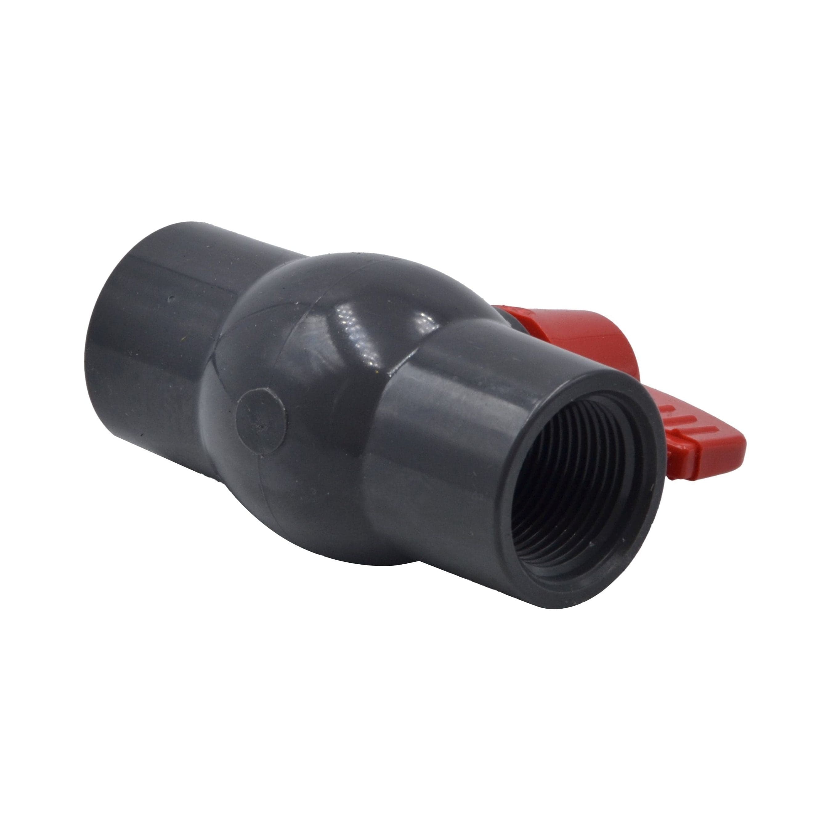 LD Valve Ball Valve 4pcs PVC Pipe Female/Female 3/4" BSP Thread Ball Valve