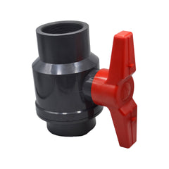 LD Valve Ball Valve x1 PVC Pipe Female/Female 2 1/2" BSP Thread Ball Valve