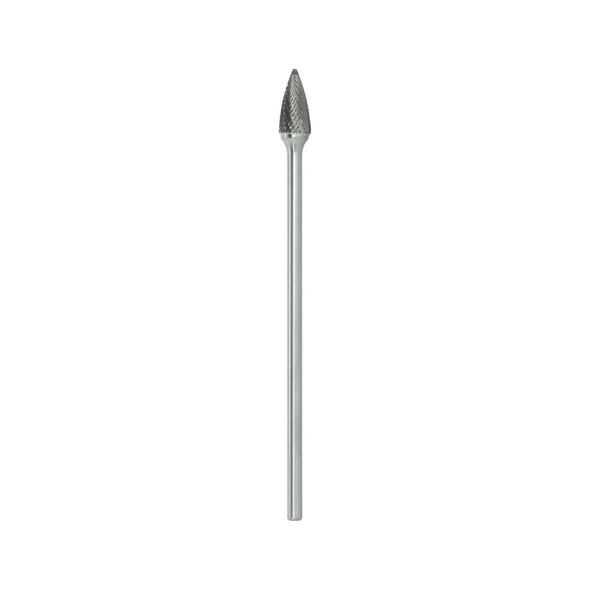 LONG SHANK CARBIDE BURR - Best Carbide 1/4" SG1L6 - Twin Eagle Imports