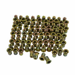 M12 Metric Zinc Plated Steel Nutserts Rivet Nuts Bulk Pack of 200 - Twin Eagle Imports