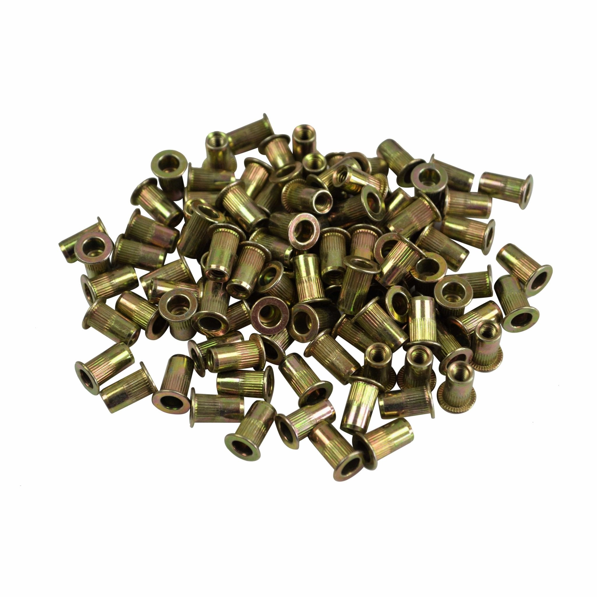 M12 Metric Zinc Plated Steel Nutserts Rivet Nuts Bulk Pack of 200 - Twin Eagle Imports