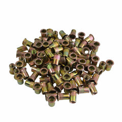 M12 Metric Zinc Plated Steel Nutserts Rivet Nuts Bulk Pack of 200 - Twin Eagle Imports