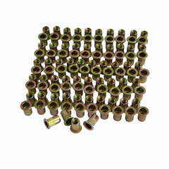 M12 Metric Zinc Plated Steel Nutserts Rivet Nuts Bulk Pack of 200 - Twin Eagle Imports