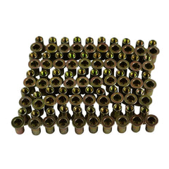 M12 Metric Zinc Plated Steel Nutserts Rivet Nuts Bulk Pack of 200 - Twin Eagle Imports