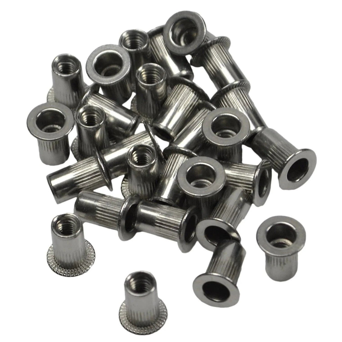 M4 304 Stainless Steel Nutsert Rivet Nuts – Bulk Pack of 50 - Twin Eagle Imports