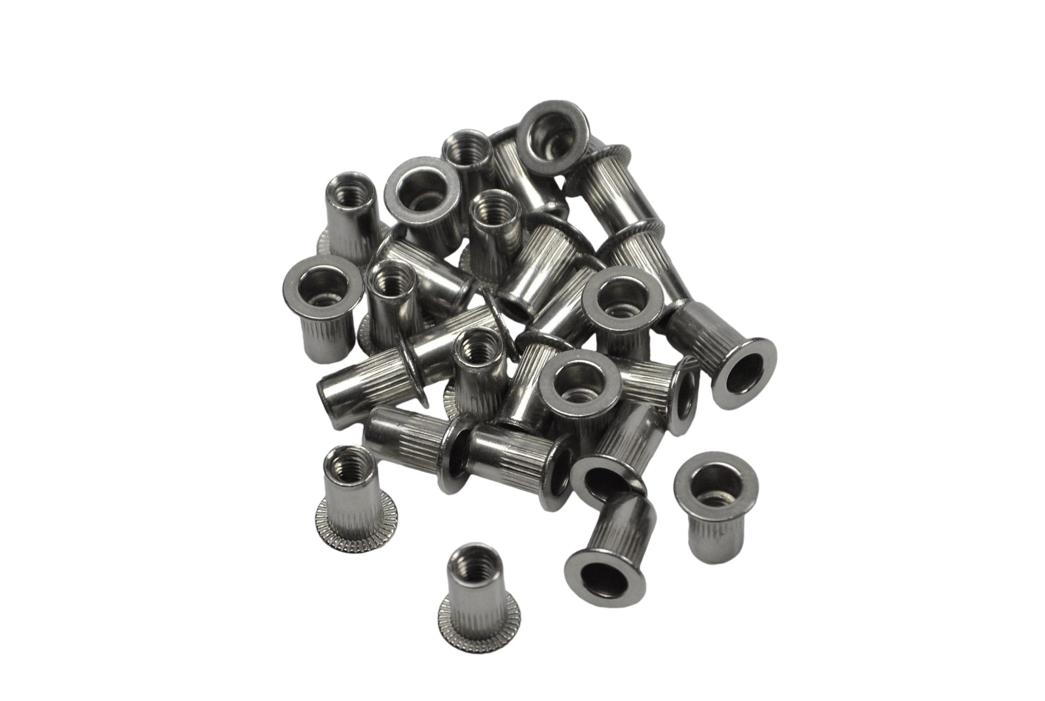 M5 Metric Zinc Plated Steel Nutserts Rivet Nuts Bulk Pack of 200 - Twin Eagle Imports