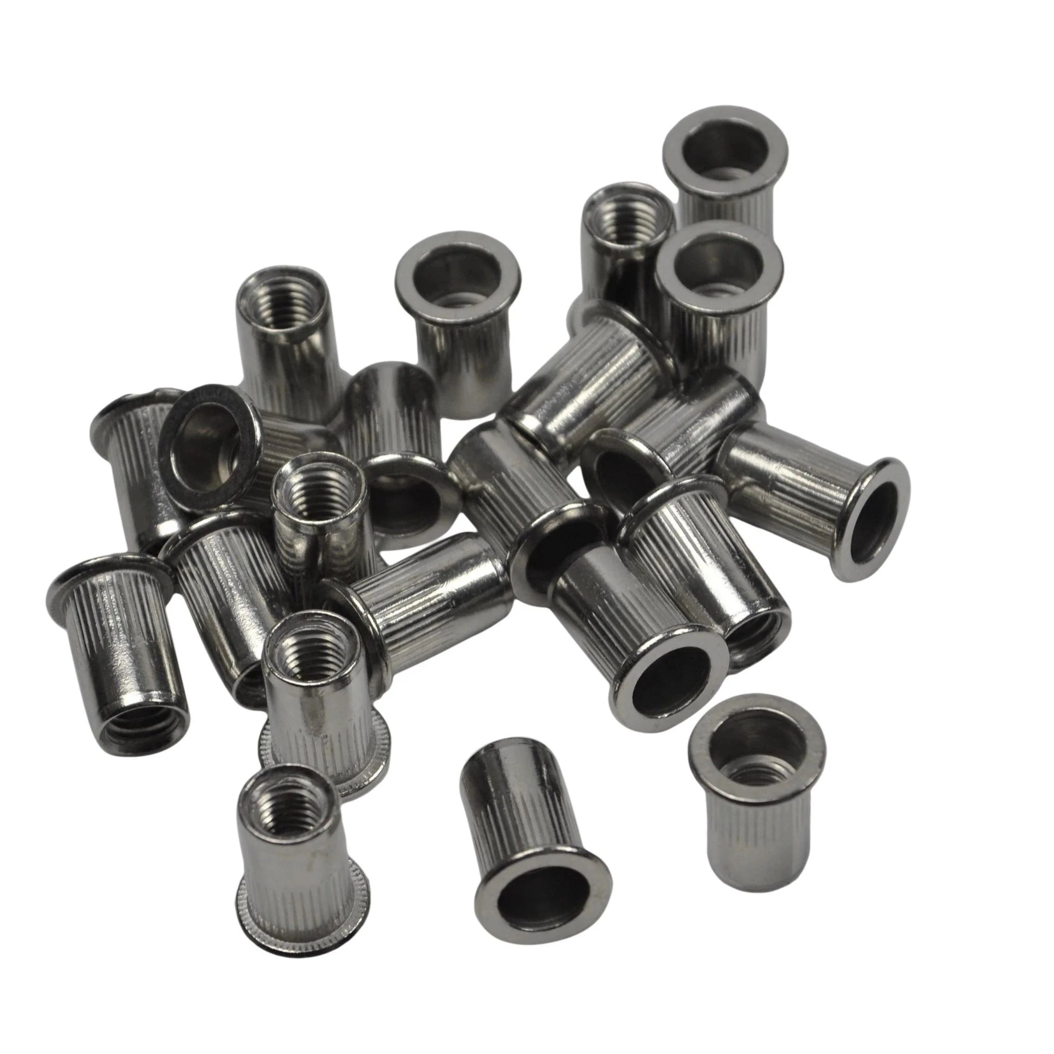 M8 304 Stainless Steel Nutsert Rivet Nuts – Bulk Pack of 100 - Twin Eagle Imports
