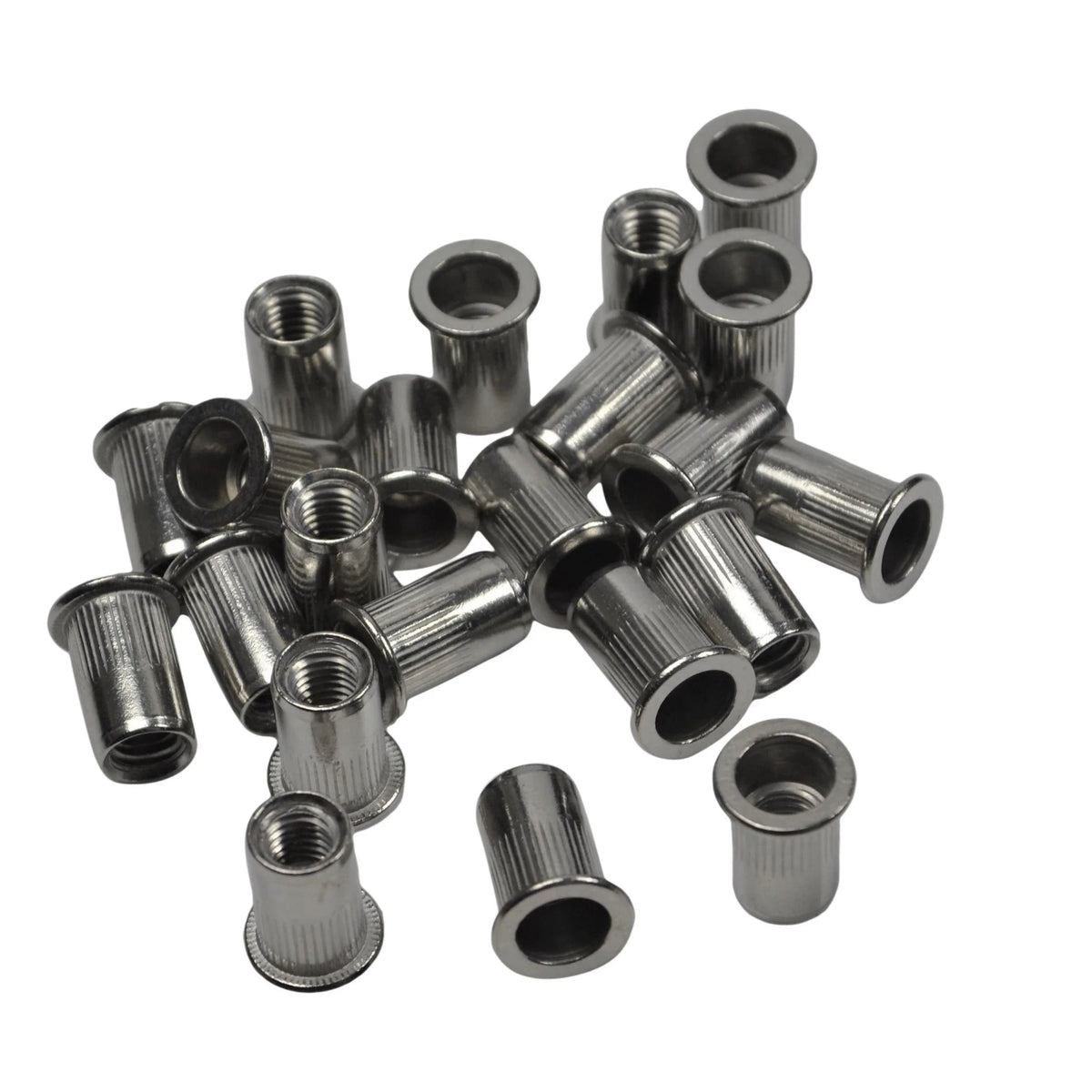 M8 304 Stainless Steel Nutsert Rivet Nuts – Bulk Pack of 100 - Twin Eagle Imports
