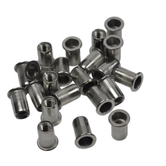 M8 304 Stainless Steel Nutsert Rivet Nuts – Bulk Pack of 100 - Twin Eagle Imports