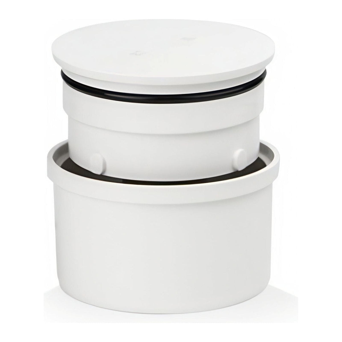 M.I Bolted Trap Screw Inspection Opening - UV White 100mm - Twin Eagle Imports
