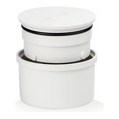 M.I Bolted Trap Screw Inspection Opening - UV White 100mm - Twin Eagle Imports