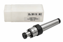 MT3 Face Mill Arbor 16mm Pilot Diameter - M12 Drawbar Thread - Twin Eagle Imports