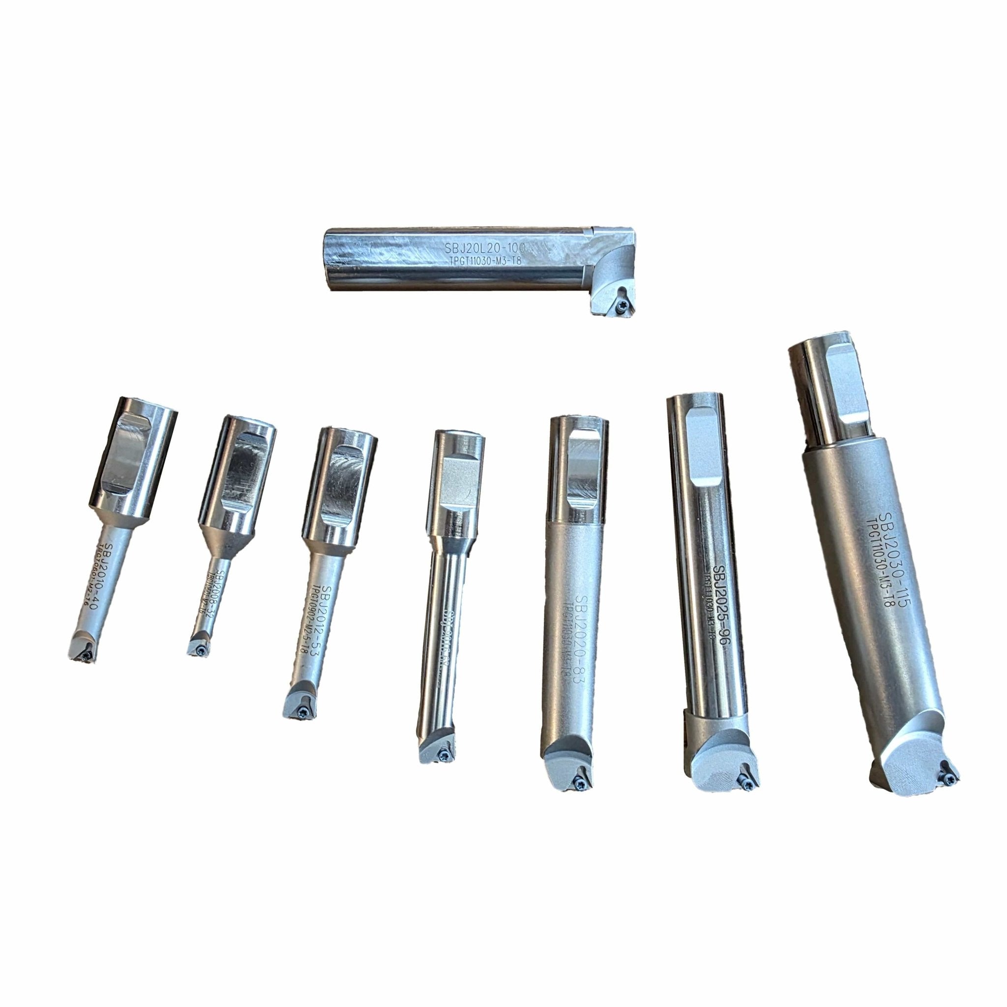 NBH2084 Fine Boring Head Set – NT30 with 8pc 20mm Boring Bars - Twin Eagle Imports